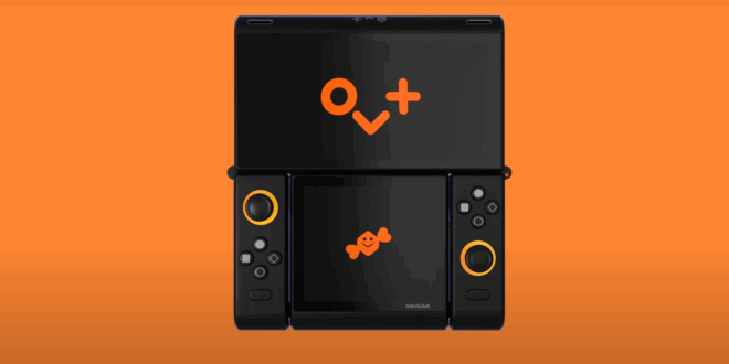 ONEXSUGAR – أول جهاز ألعاب أندرويد بشاشتين OLED ومعالج Snapdragon G3 Gen 3