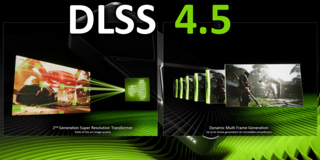 NVIDIA DLSS 4.5: ثورة جديدة في تقنية الرسوميات بالذكاء الاصطناعي